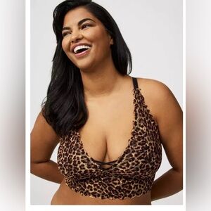 Torrid Leopard Print Bralette